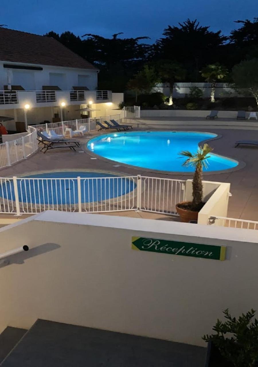 Resid'Azur Appartement T2-Pmr- Piscine Privee Saint-Jean-de-Monts Buitenkant foto